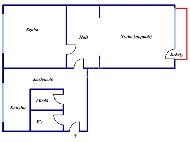 Kiadó lakás Székesfehérvár, Víziváros 55 nm