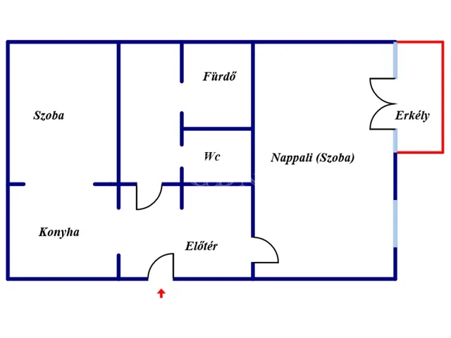 Kiadó lakás Székesfehérvár, Víziváros 54 nm