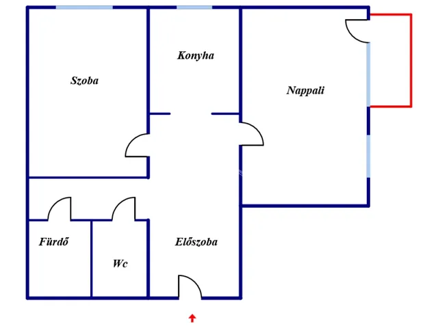 Eladó lakás Székesfehérvár, Víziváros 54 nm