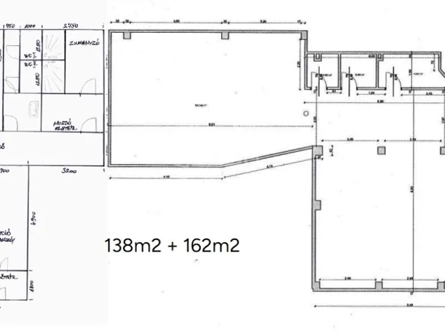 Kiadó kereskedelmi és ipari ingatlan Székesfehérvár 300 nm