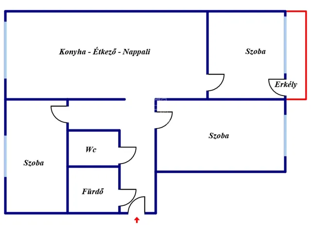 Eladó lakás Székesfehérvár, Víziváros 68 nm