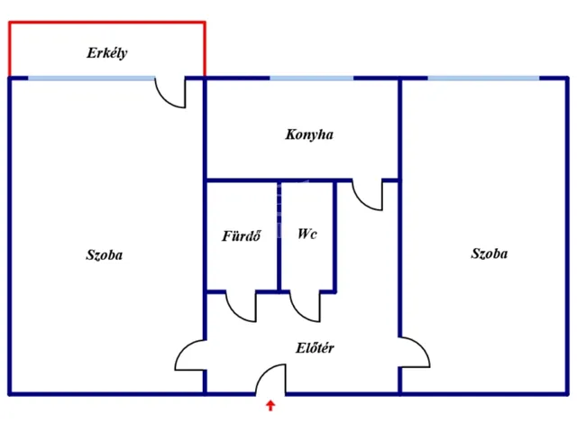Kiadó lakás Székesfehérvár 49 nm