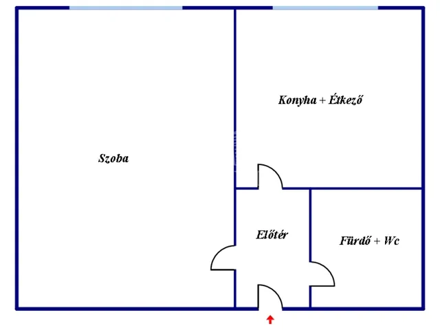 Kiadó lakás Székesfehérvár, Belváros 36 nm