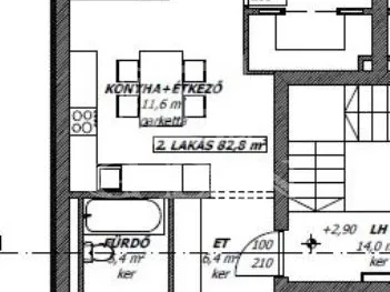 Eladó lakás Székesfehérvár, Belváros 83 nm