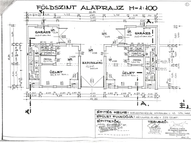 Kiadó kereskedelmi és ipari ingatlan Székesfehérvár, Felsőváros 60 nm