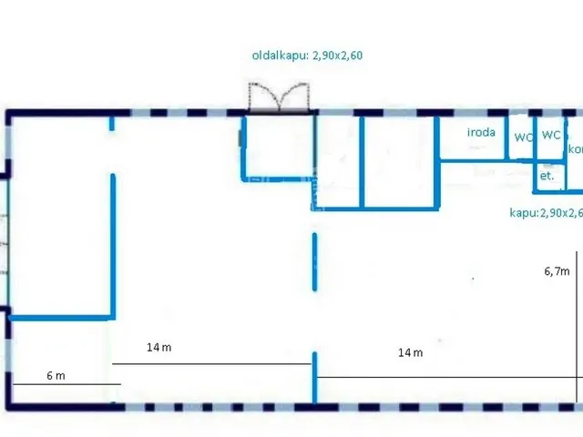 Kiadó kereskedelmi és ipari ingatlan Székesfehérvár, Búrtelep 500 nm