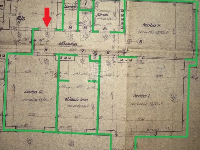 Kiadó lakás Székesfehérvár, Belváros 68 nm