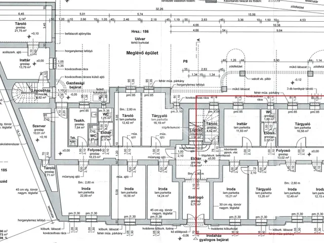 Kiadó kereskedelmi és ipari ingatlan Székesfehérvár, Belváros 100 nm