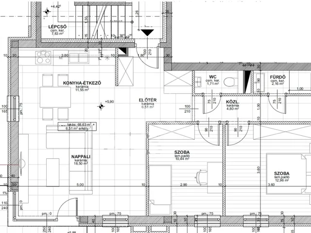 Kiadó lakás Székesfehérvár, Öreghegy 69 nm
