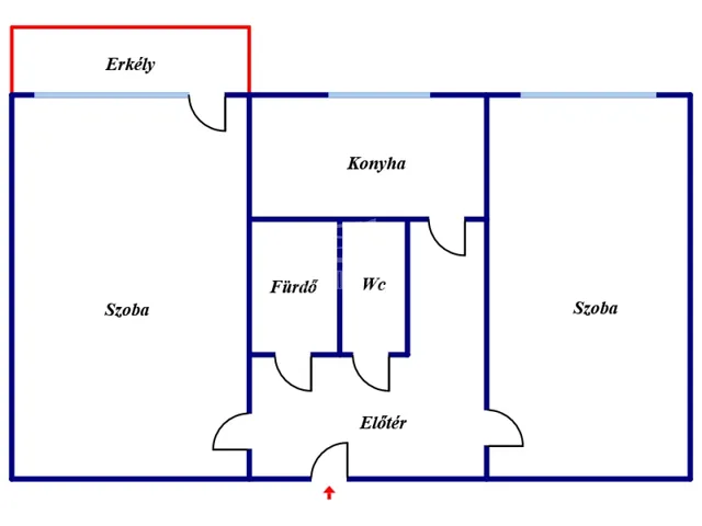 Eladó lakás Székesfehérvár, Belváros 49 nm