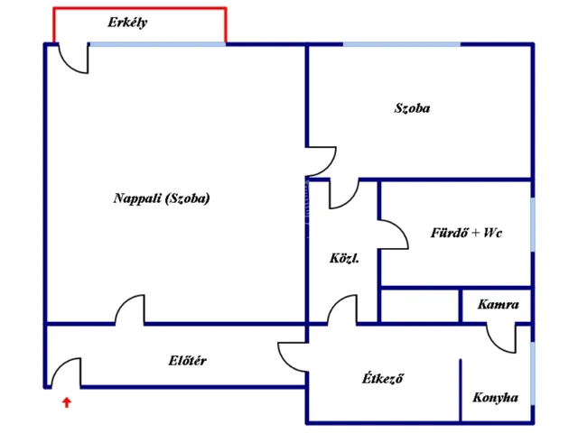 Kiadó lakás Székesfehérvár 55 nm