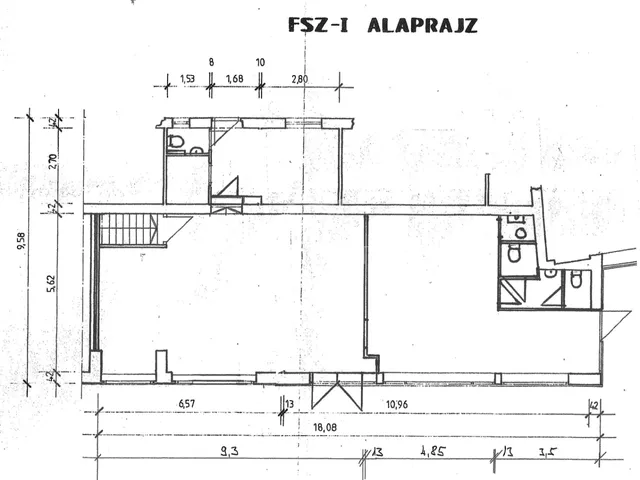 Kiadó kereskedelmi és ipari ingatlan Székesfehérvár, Belváros 140 nm