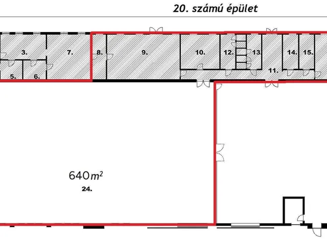 Kiadó kereskedelmi és ipari ingatlan Székesfehérvár 847 nm