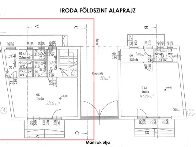 Kiadó kereskedelmi és ipari ingatlan Székesfehérvár, Búrtelep 120 nm