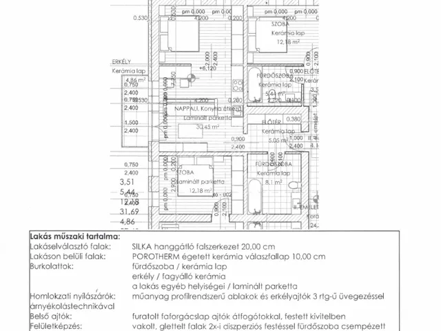 Eladó lakás Komárom 43 nm