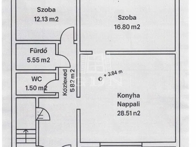 Eladó lakás Komárom 94 nm