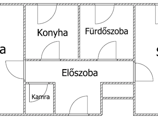 Eladó lakás Komárom 55 nm
