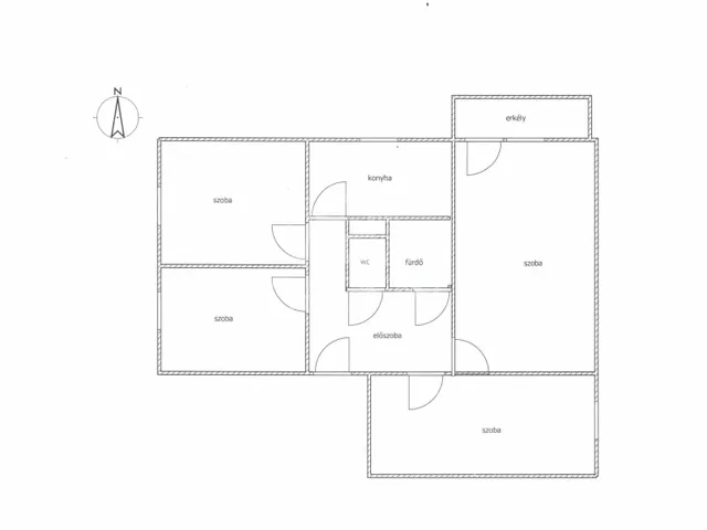 Eladó lakás Komárom 68 nm