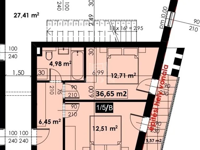 Eladó lakás Siófok, Belváros 37 nm