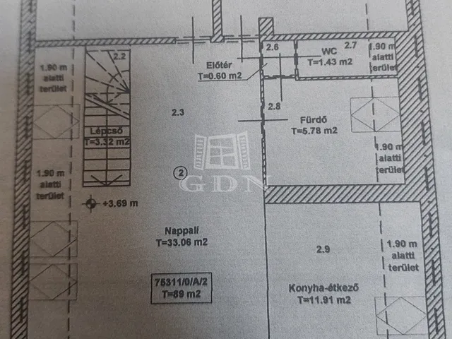 Eladó lakás Budapest IV. kerület 81 nm