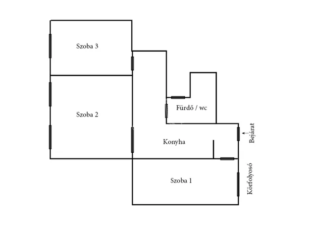 Eladó lakás Budapest VII. kerület 73 nm