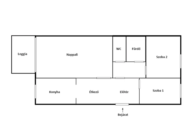 Eladó lakás Budapest III. kerület, Békásmegyer 74 nm