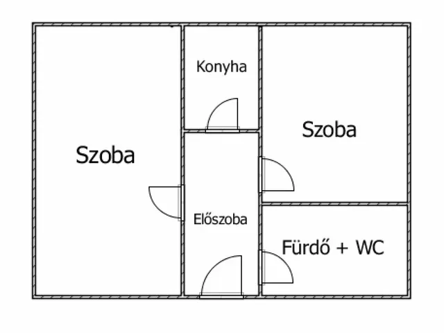 Eladó lakás Dunakeszi 35 nm