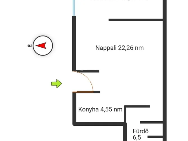 Eladó lakás Budapest III. kerület, Óbuda 49 nm