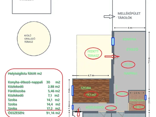 Eladó ház Ozora 91 nm