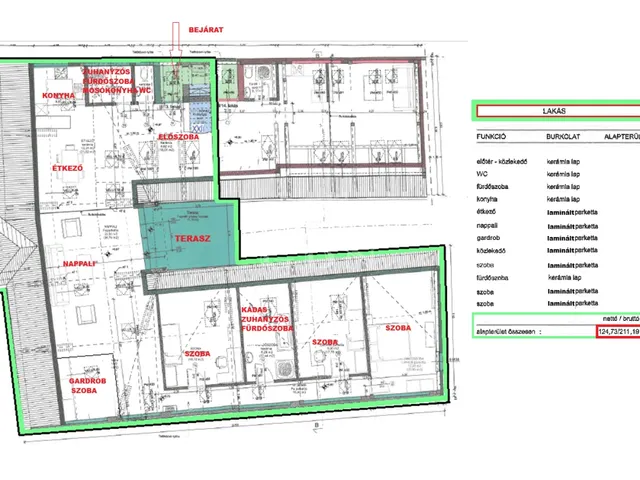 Eladó lakás Győr, Belváros 125 nm