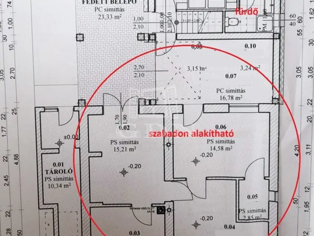 Eladó ház Vál 260 nm