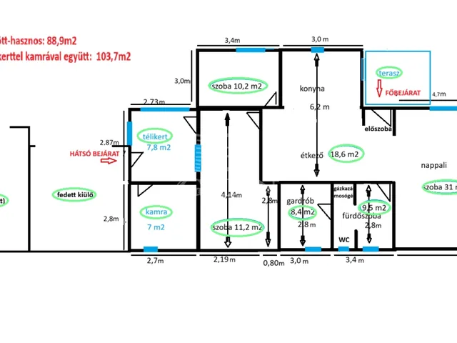Eladó ház Etyek 103 nm