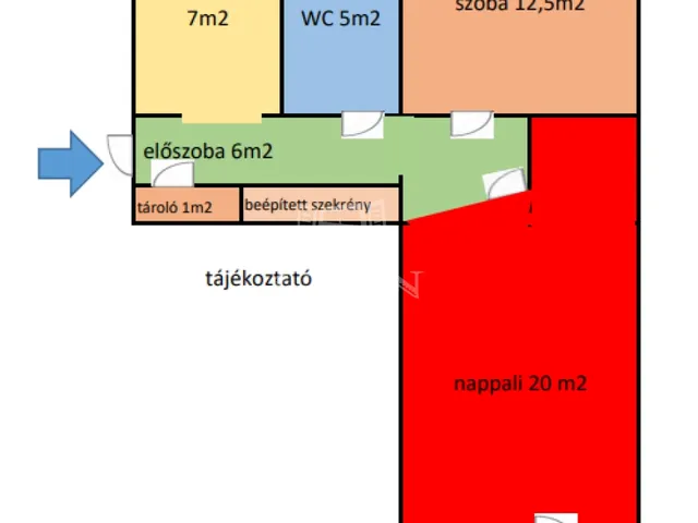 Eladó lakás Budapest XIV. kerület, Törökőr 54 nm