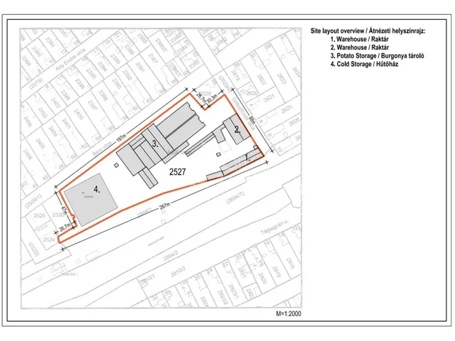 Eladó kereskedelmi és ipari ingatlan Jánoshalma 8000 nm