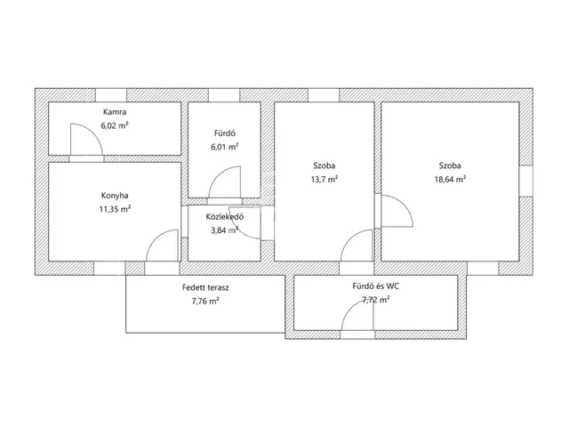 Eladó mezőgazdasági ingatlan Jakabszállás 67 nm