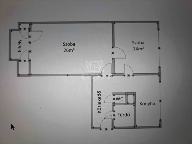 Eladó lakás Kiskunfélegyháza, Petőfi-lakótelep 63 nm