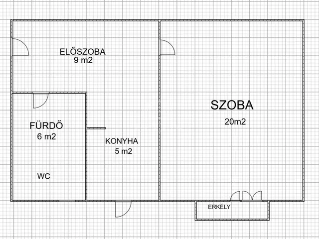 Eladó lakás Kecskemét 40 nm