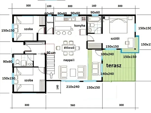 Eladó ház Kecskemét, Matkó 85 nm