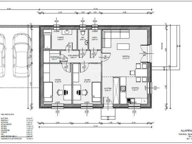 Eladó ház Helvécia 73 nm