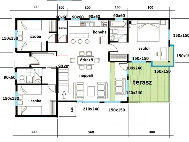 Eladó ház Kecskemét, Matkó 85 nm