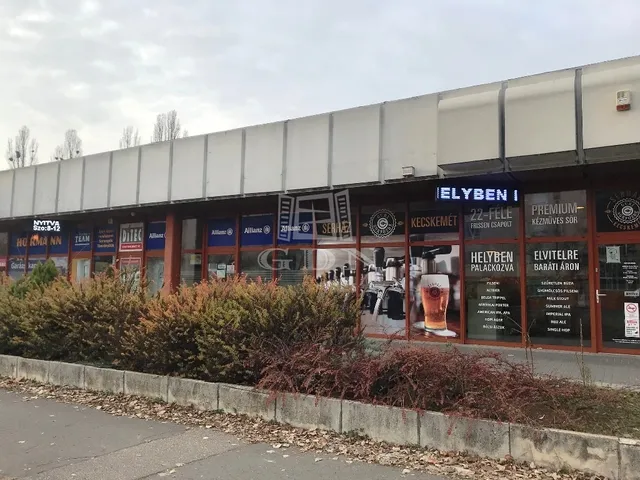 Kiadó kereskedelmi és ipari ingatlan Kecskemét 17 nm