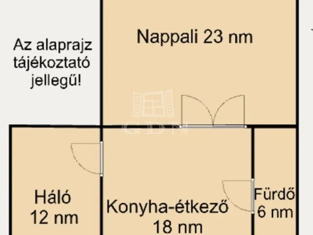 Eladó lakás Szeged, Belváros 60 nm