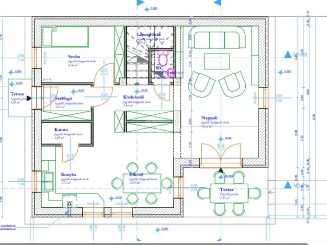 Eladó ház Tiszasziget 92 nm