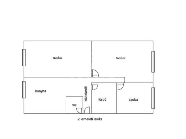 Kiadó lakás Szeged, Felsőváros 65 nm