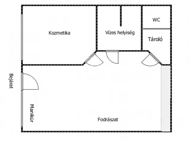 Kiadó kereskedelmi és ipari ingatlan Budapest XI. kerület, Sasad-Sashegy XI. ker. 30 nm