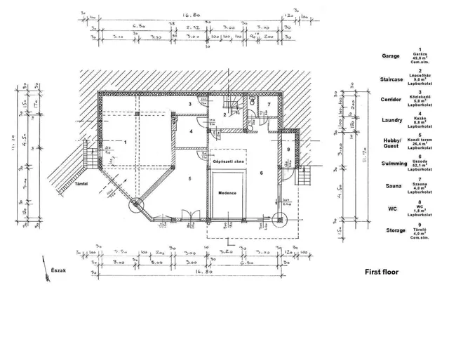 Kiadó ház Budapest XII. kerület, Csillebérc 350 nm