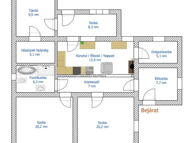 Eladó ház Érd, Újtelep 105 nm