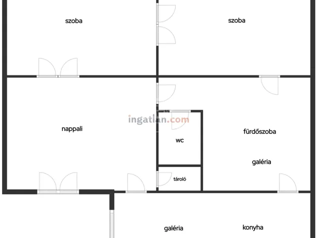 Eladó kereskedelmi és ipari ingatlan Budapest VIII. kerület 94 nm