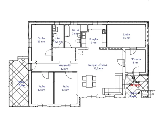 Eladó ház Érd, Fenyves-Parkváros 129 nm