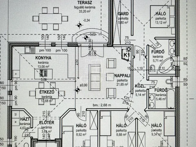 Eladó ház Tordas 135 nm